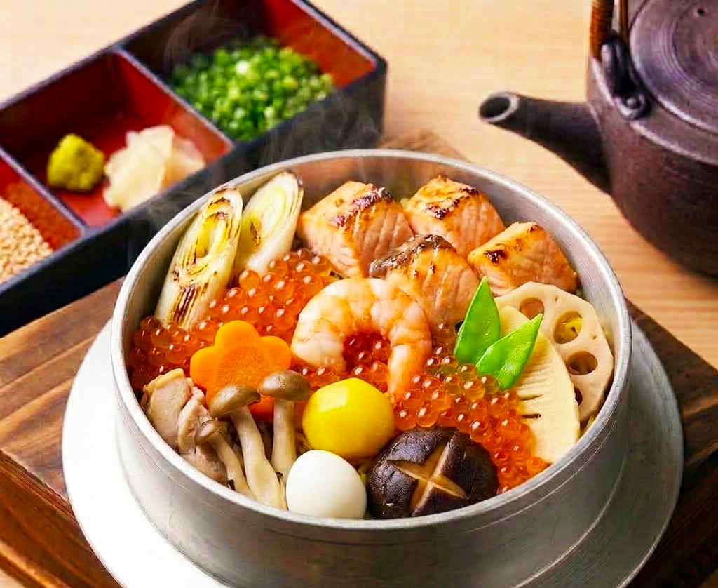 特製釜飯（赤もみじ）